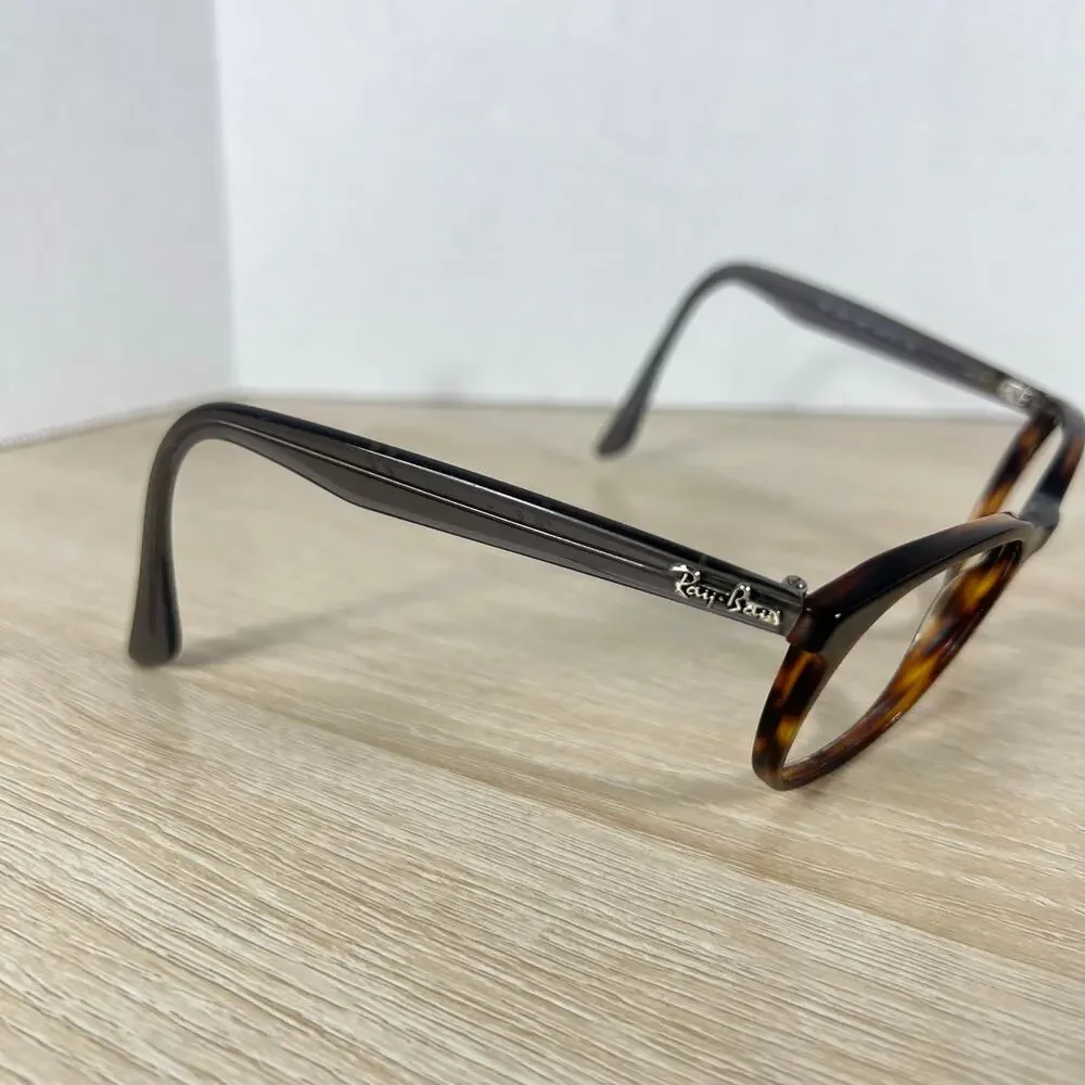 Ray-Ban RB5356 5607 Eyeglasses Brown Grey Translucent 52-19-145 Frames WIDE ARMS
